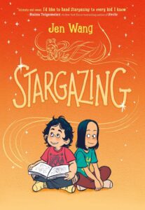 "Stargazing" by Jen Wang as an example of book cover design idea for teenagers