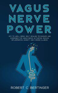Photo-less design in nonficiton book covers on the example of Robers Bertinger's "Vagus Nerve Power"