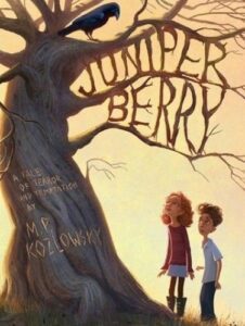 M.P Kozlowsky's "Juniper Berry" an example of a nice children book cover font 