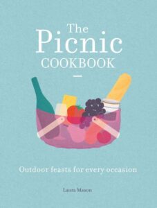 Conceptualcookbook cover design on the example of Laura Mason's "The Picninc Cookbook"