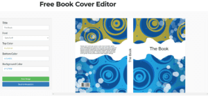 Screenshot of Boxshot one of the best DIY book cover makers