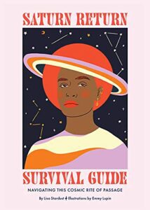 illustrated selfhelp book cover Saturn Return Survival Guide by Lisa Stardust
