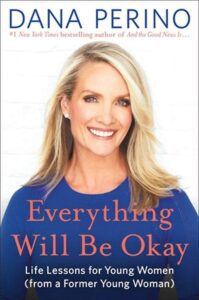 example of celebrity self-help book cover everything will be okay by Dana Perion