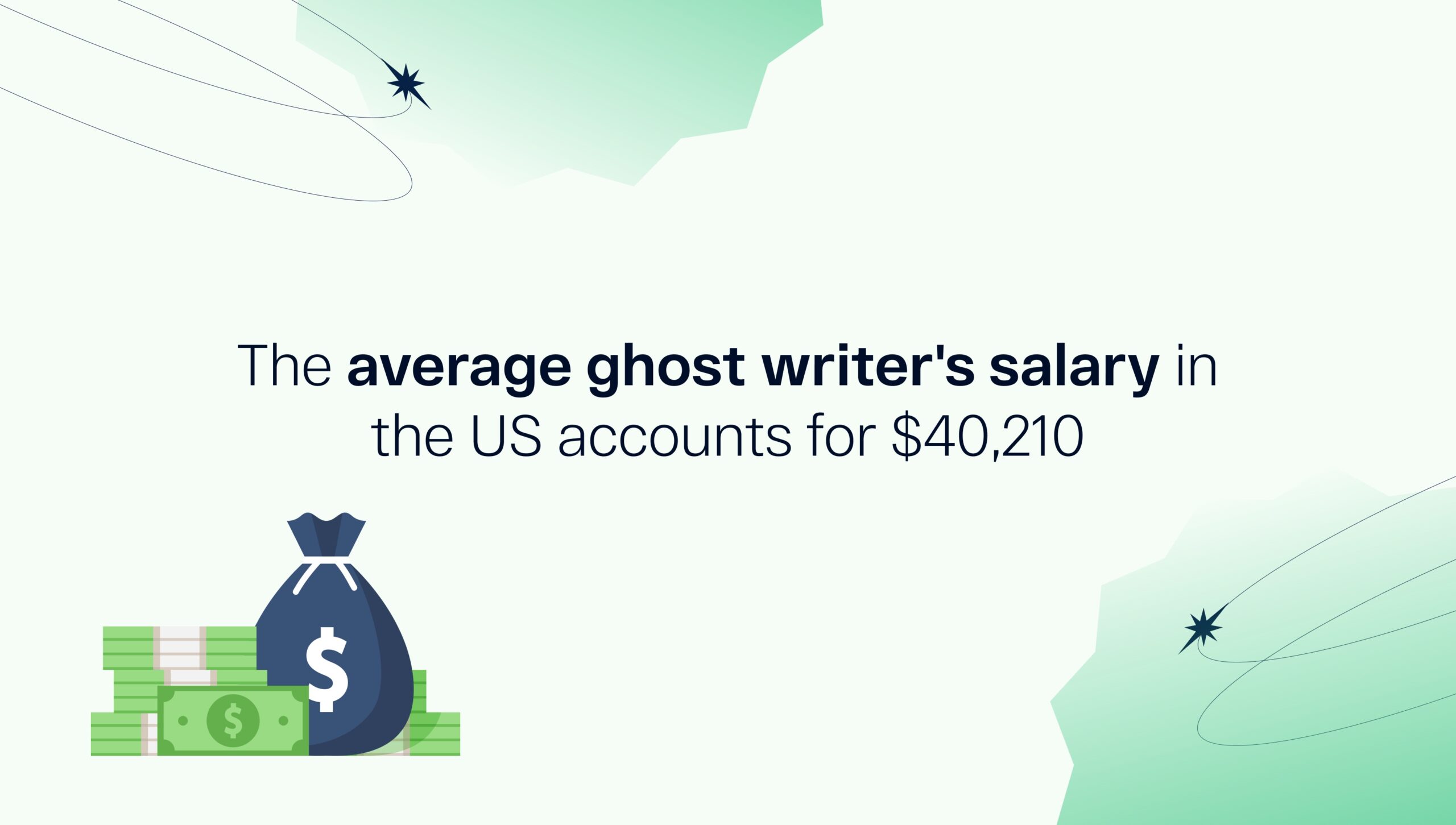 Ghostwriter's salary