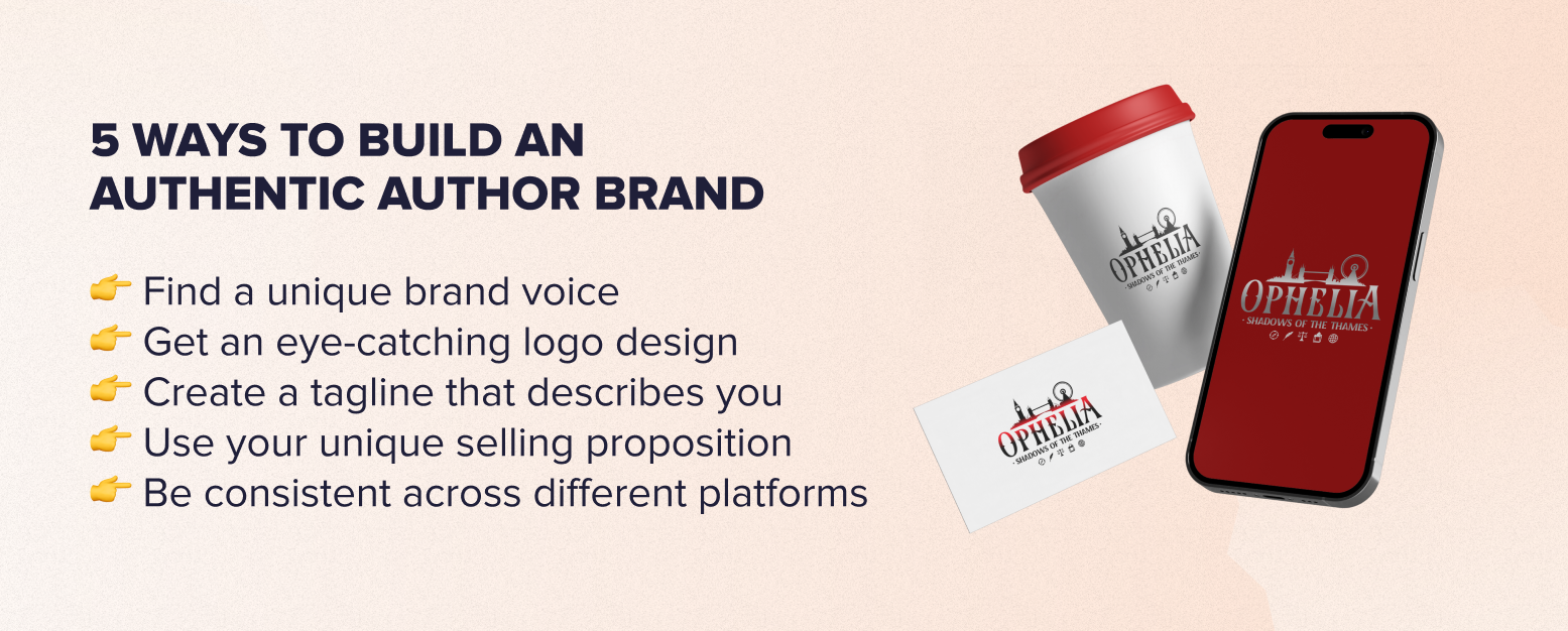 Five ways to build an effective author brand
