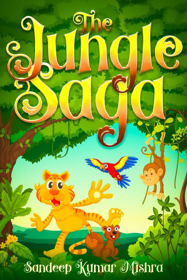 Children book cover design