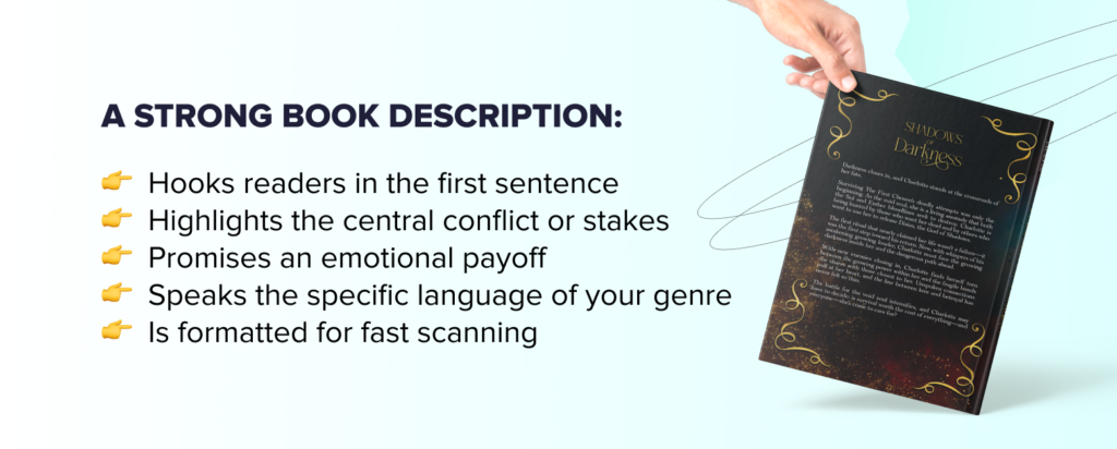 what is a perfect book blurb for KDP