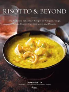 Photo-based cookbook design idea on the example of John Coletta's "Risotto & Beyond"