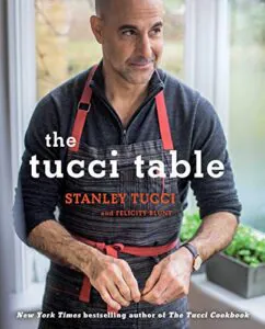 Celebrity on a cookbook covers on the example of Stanley Tucci's "The Tucci Table"