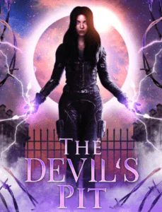 Paranormal romance book cover design on the example of "The Devil's Pit"
