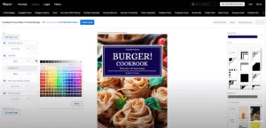 Screenshot of PlaceIt one of the best DIY book cover makers