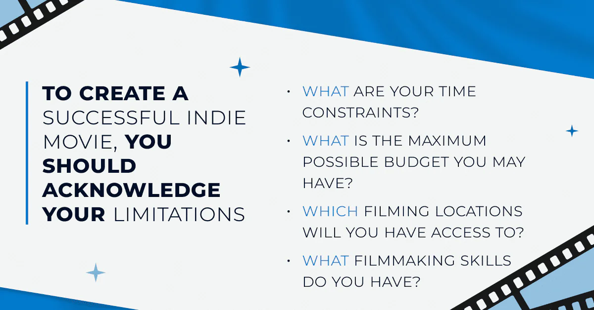 First thing you need to create a successful indie movie