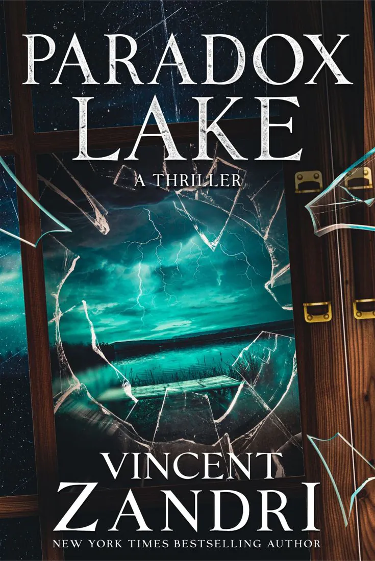 Book cover design in thriller genre